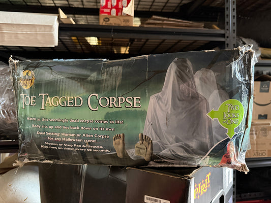 Toe Tagged Corpse Animatronic