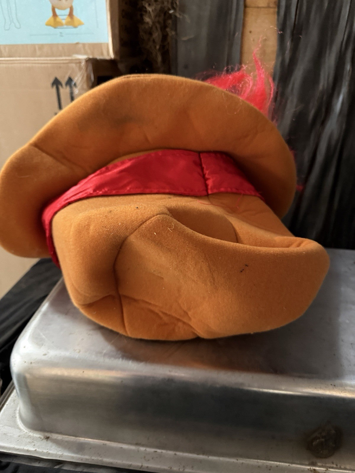 Spirit Halloween Animated Animatronic Life Size Uncle Charlie 2010 HAT ONLY
