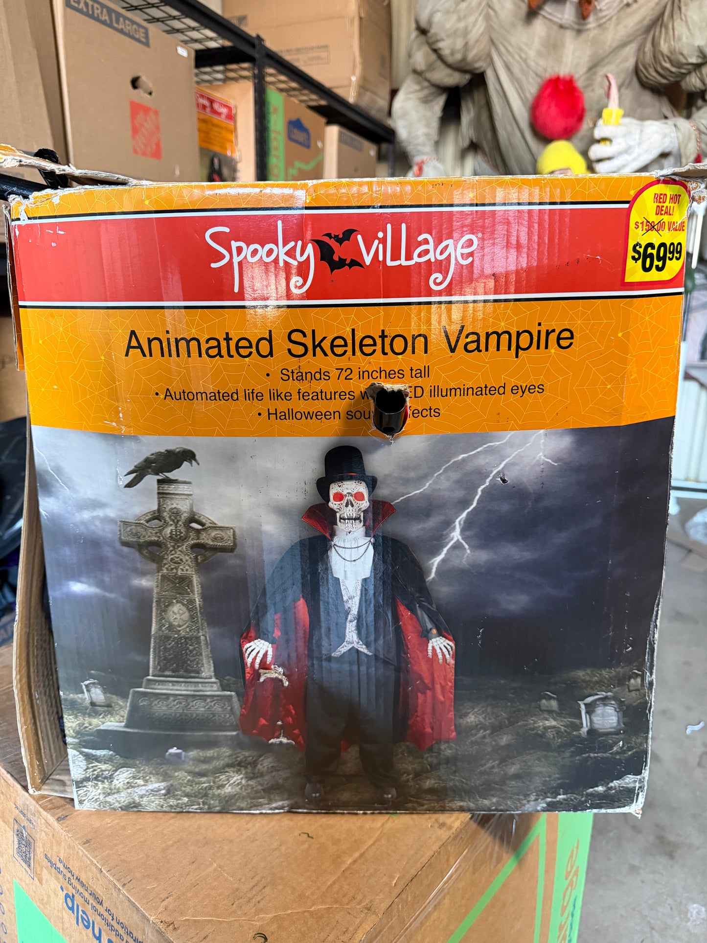Skeleton Vampire - Animatronic