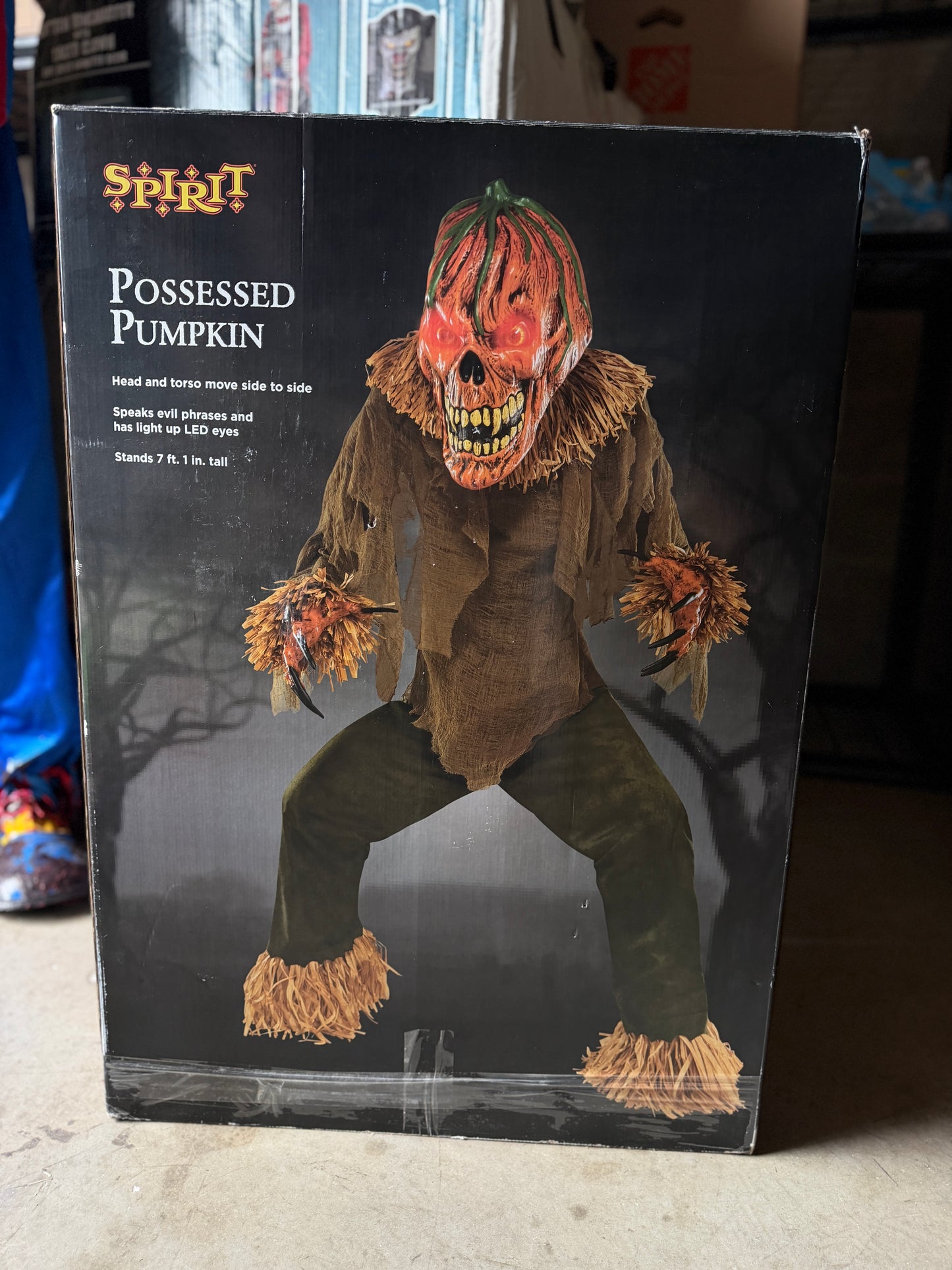 Possessed Pumpkin - Animatronic