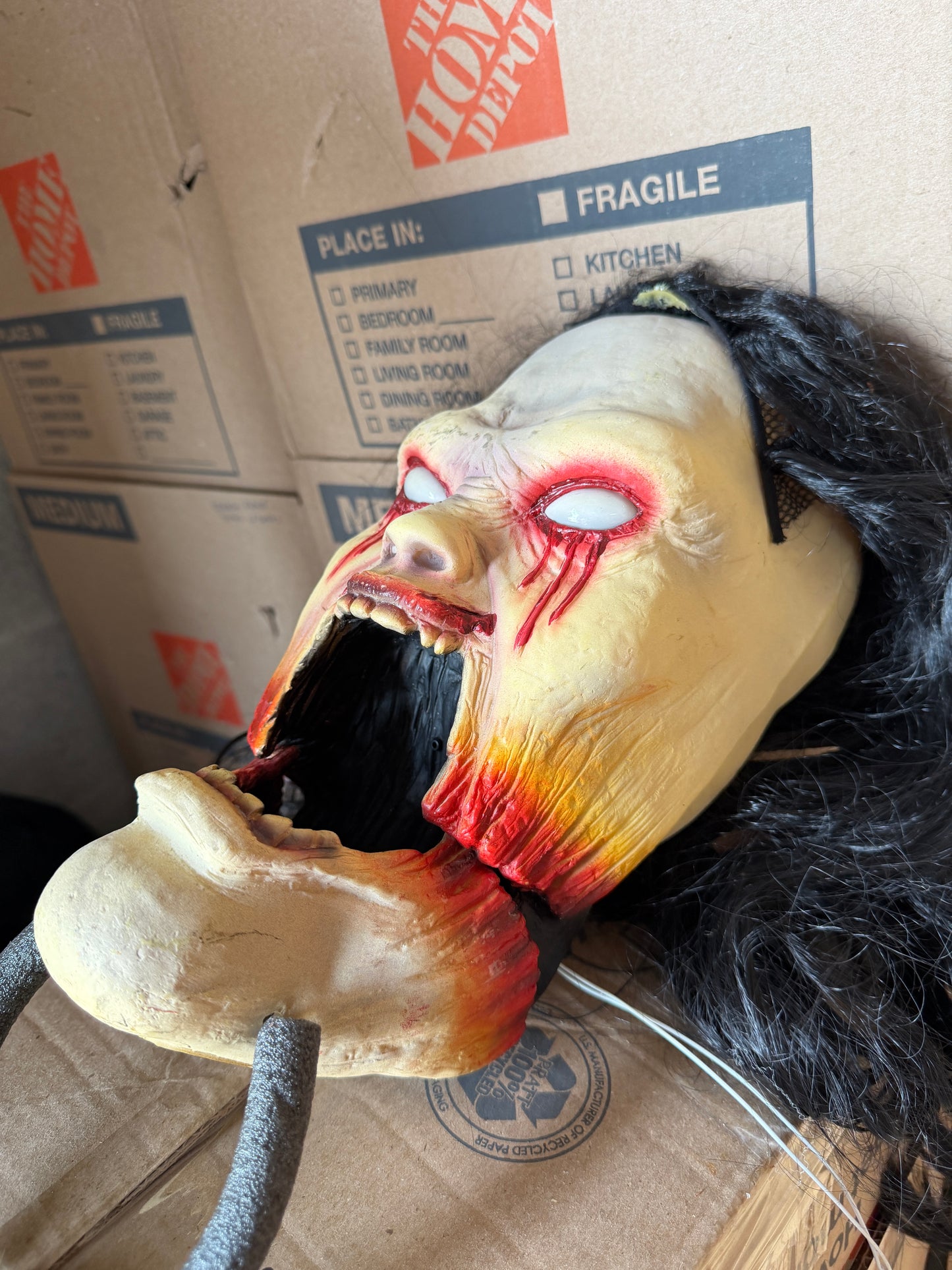 Ghoul Door Knocker Animatronic