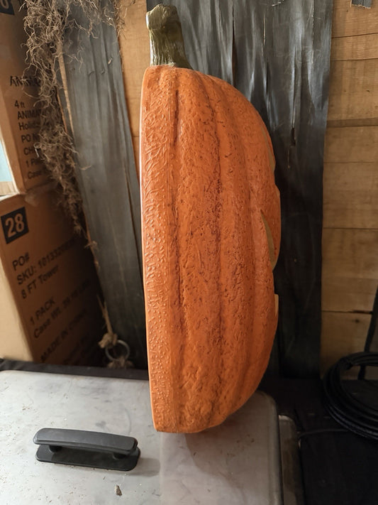 Spirit Halloween Animated Animatronic 22" Lighted Pumpkin Seasonal Visions