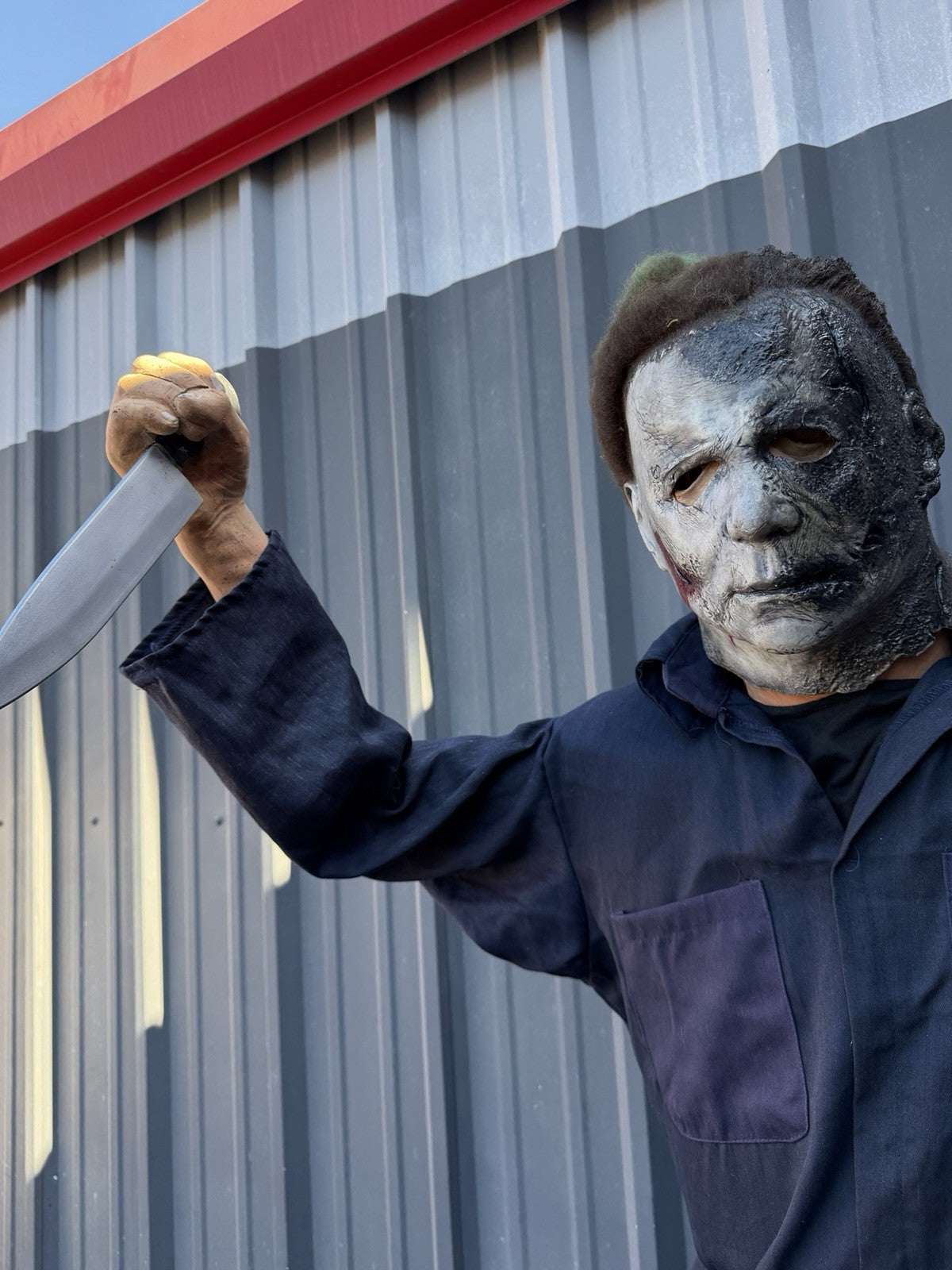 Animatronic Life Size Spirit Halloween Prop Michael Myers Halloween H20 Ends
