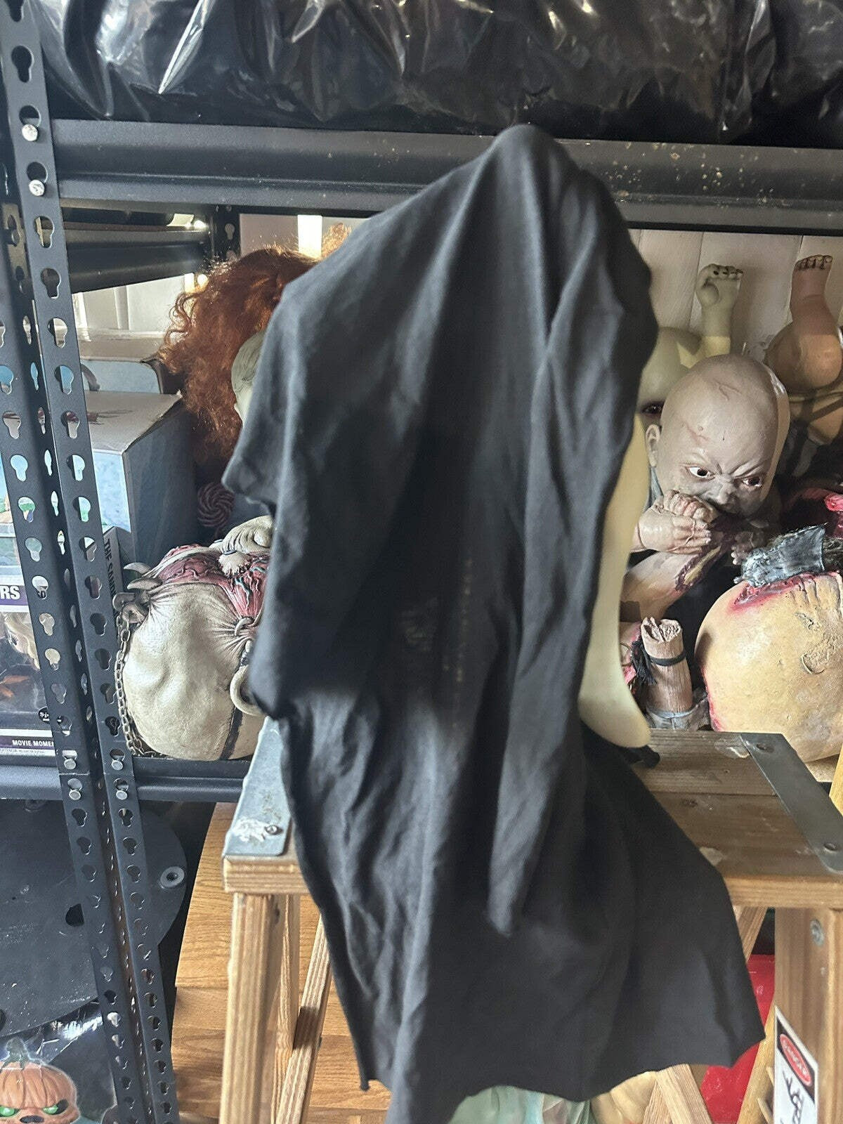 Vintage Fun World Happy Ghost mask Cotton Shroud  Scream Easter Unlimited