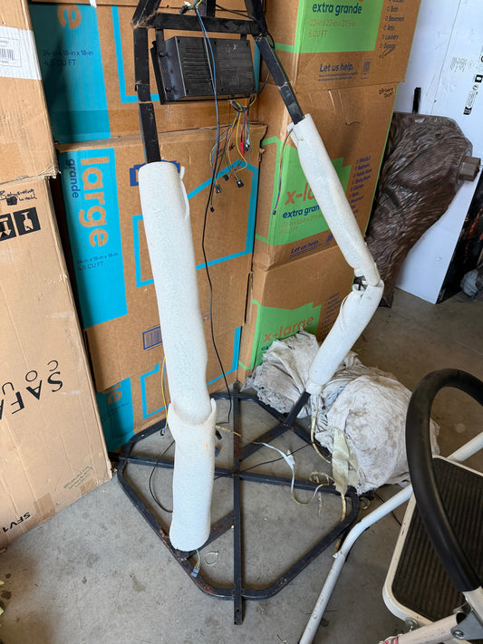 Spirit Halloween Life Size Prop Animated Animatronic 12Ft Mummy FOR PARTS