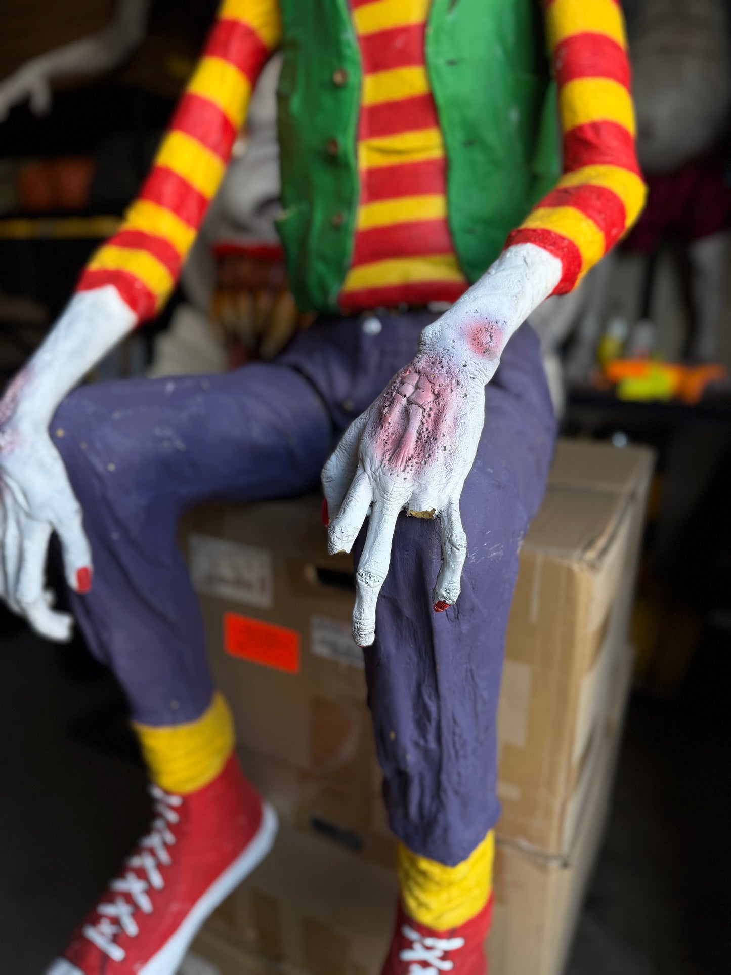Chuckles The Clown GAG Studios Animatronic