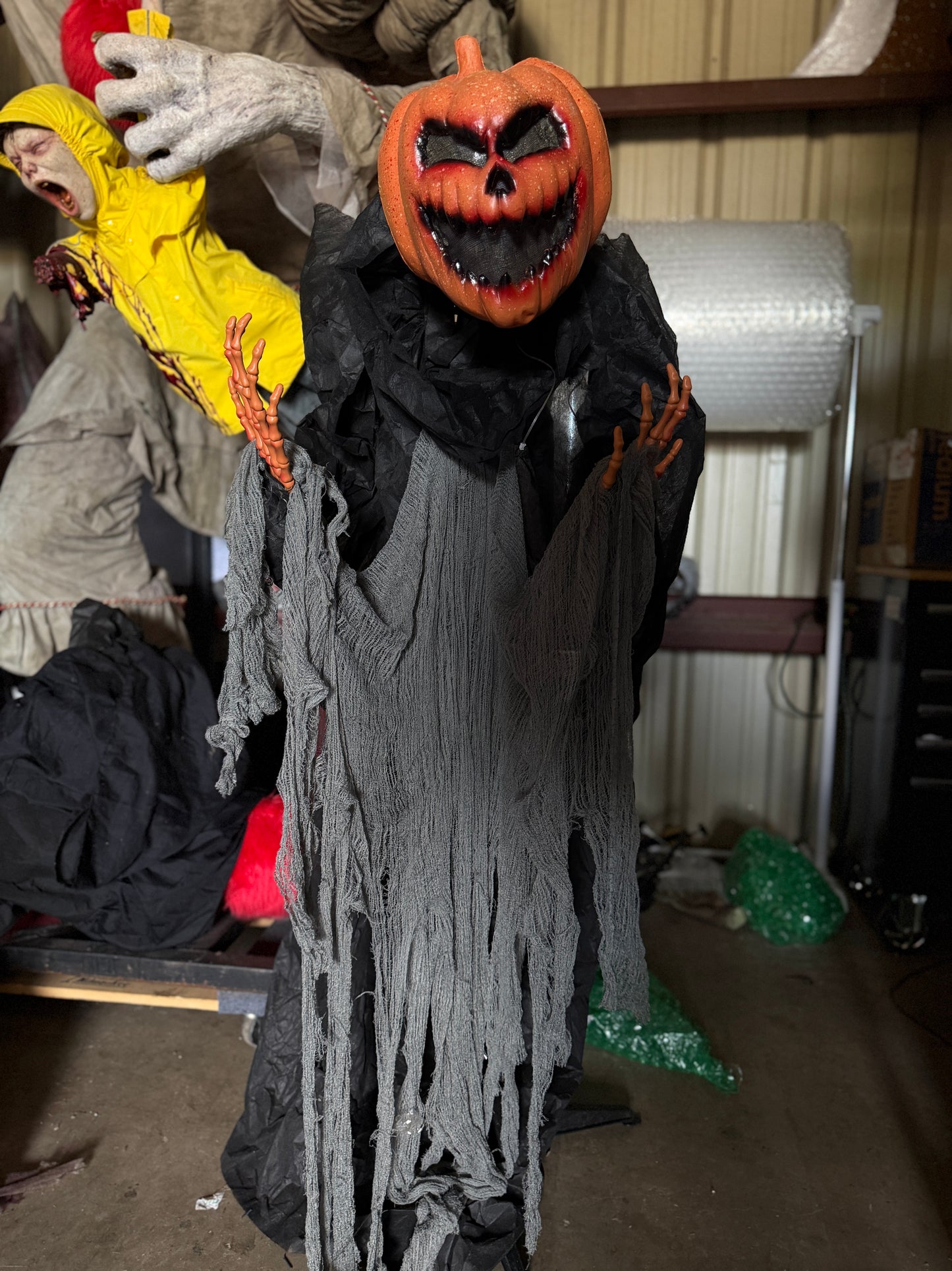 Pumpkin Man Animatronic