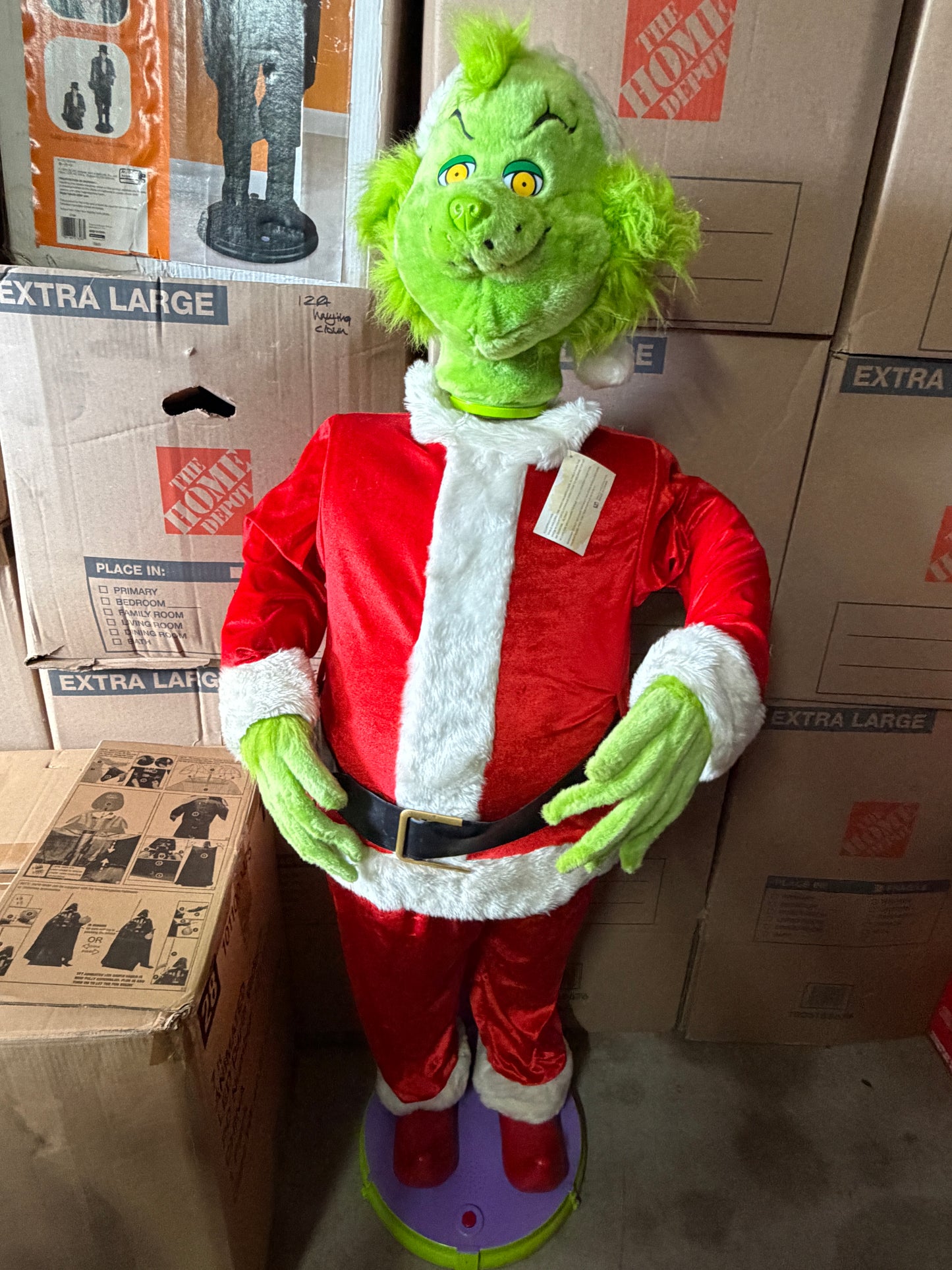 2004 Gemmy Grinch Animatronic