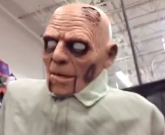 Swaying Zombie Animatronic